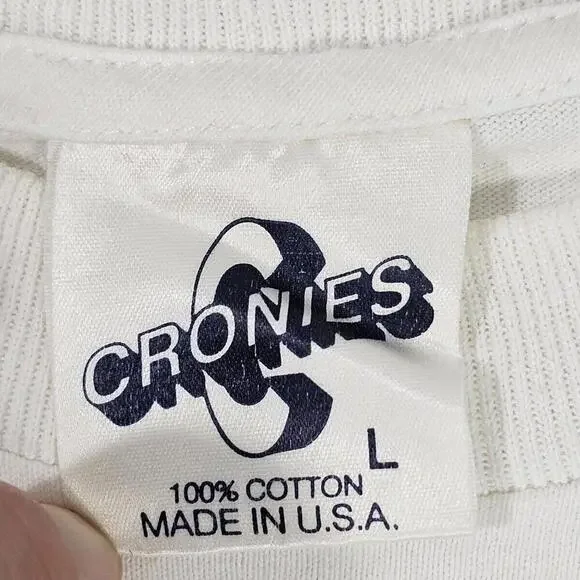 Vintage Reba Mcentire Tour Shirt White Graphic Tee 90s 1997 Large Made In USA - Picture 6 of 11